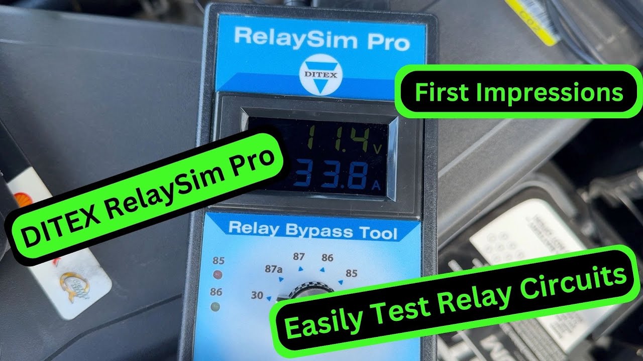 Using the DITEX Relay SIM Pro to Diagnose a No Crank Concern