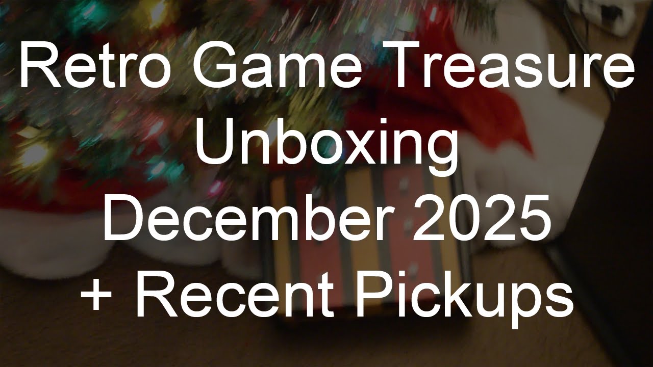 Retro Game Treasure December 2025
