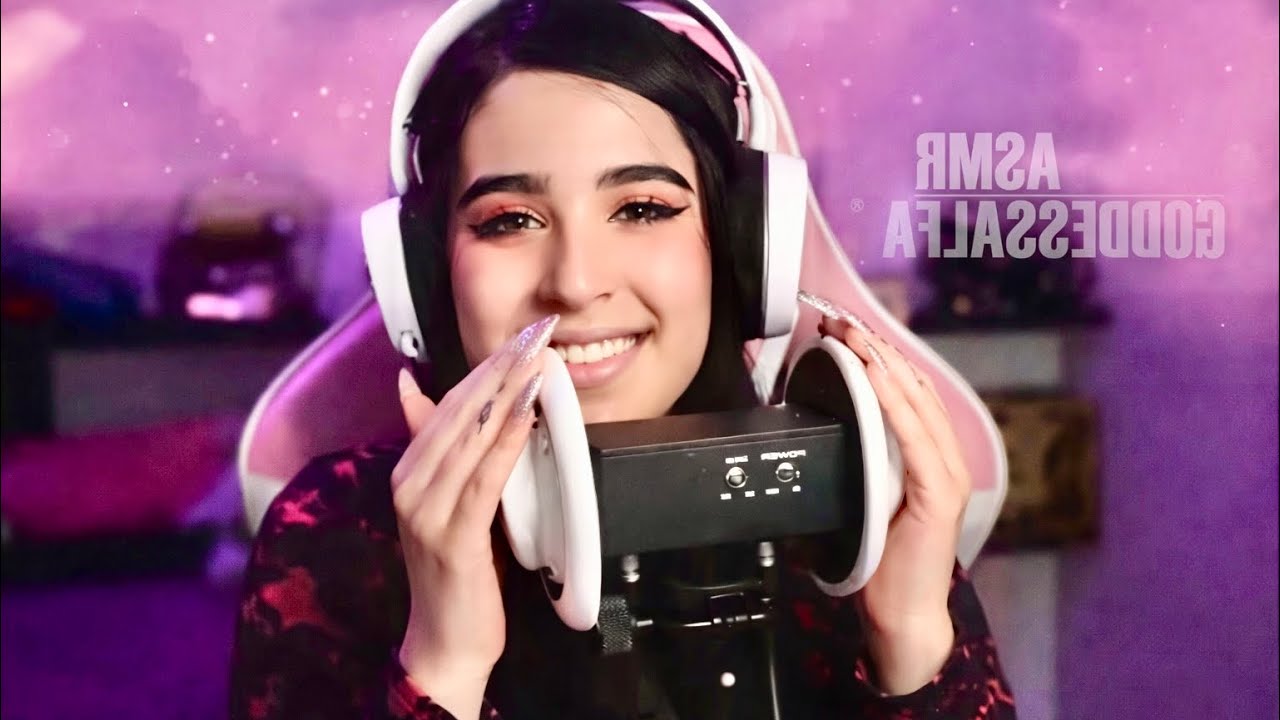 ASMR masajeo tus orejitas para dormir como un bebecito 😘 Goddessalfa