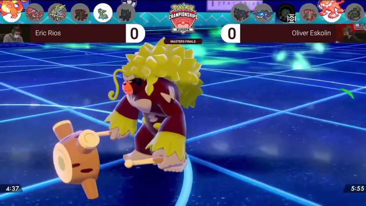 2022 Pok&eacute;mon Europe International Championships VGC Finals   Eric Rios vs Oliver Eskolin