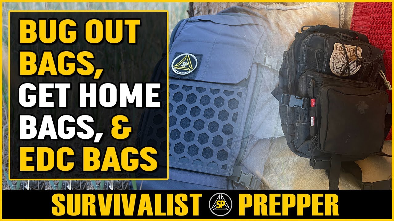 Get Home Bag, Bug Out Bag vs EDC Bag: What's the Difference?