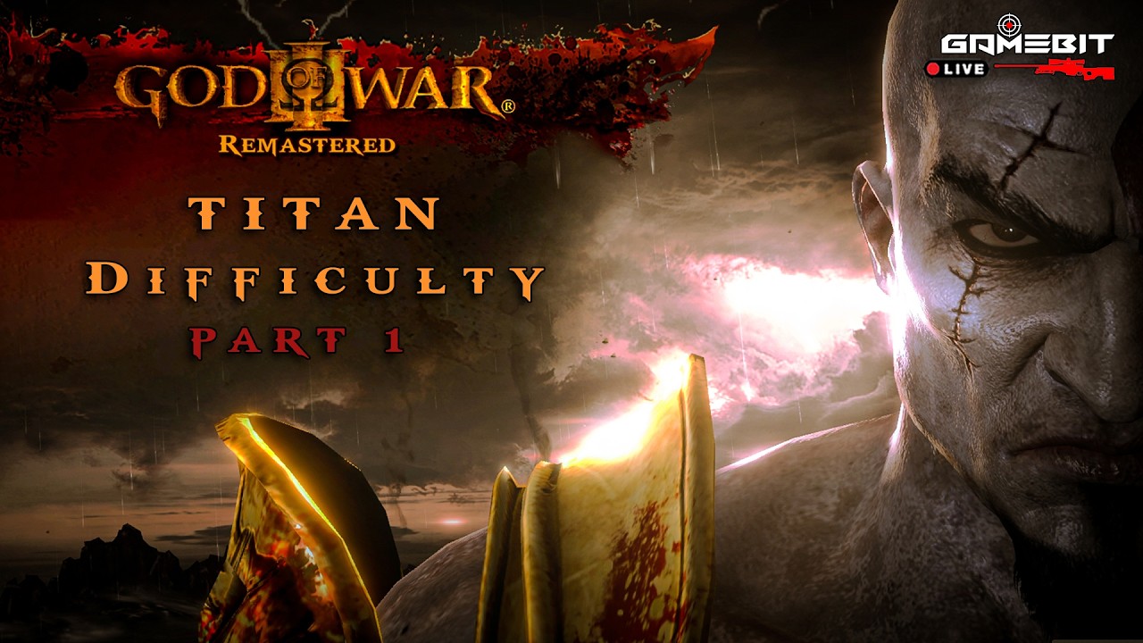 God Of War 3 Remastered PS 5 Gameplay || Titan Difficulty