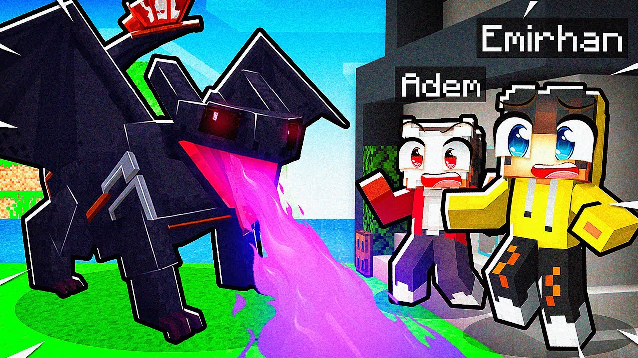 DİŞSİZ.EXE vs EN GÜVENLİ VİLLA! 🐉 | Minecraft