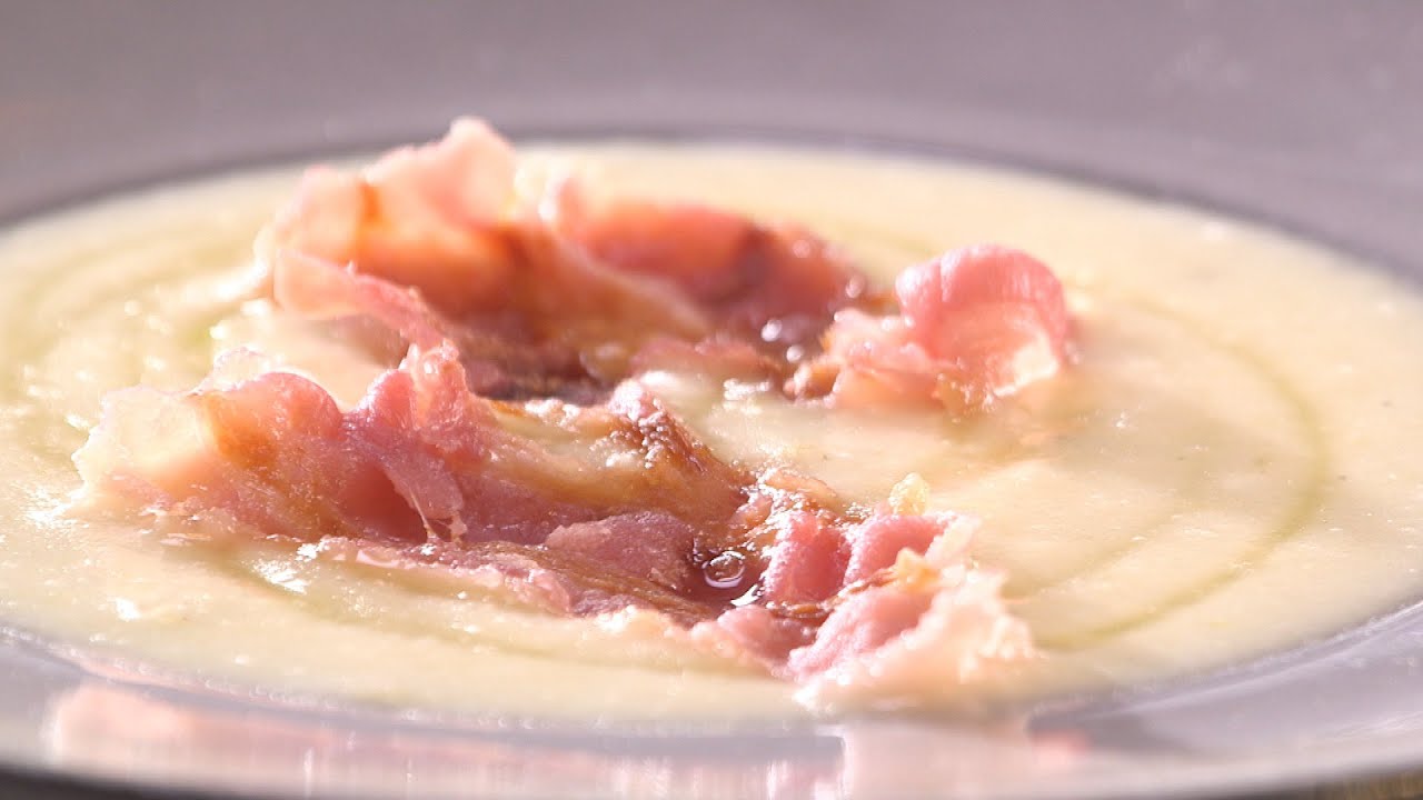 Velouté d'endives, fromage et miel - Carinne Teyssandier