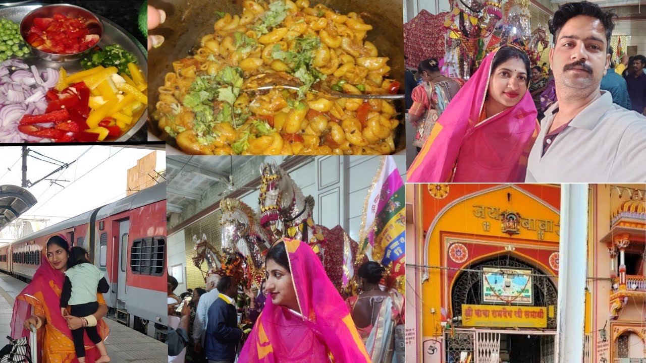 ख़म्मा ख़म्मा ओ बाबा रुणिचे रा धनिया🙏🏻 Hum Log Gye Ramdevra Darshan Krne ✨ Jaipur To Ramdevra Journey✨
