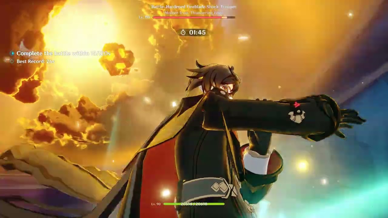 Genshin Impact - Stygian Onslaught: Shock Trooper - 25s Dire