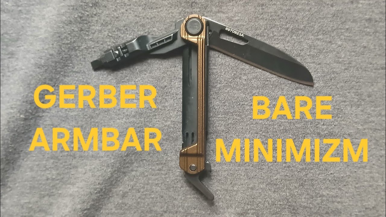 GERBER:  ARMBAR SLIM:  bare minimum multitool!