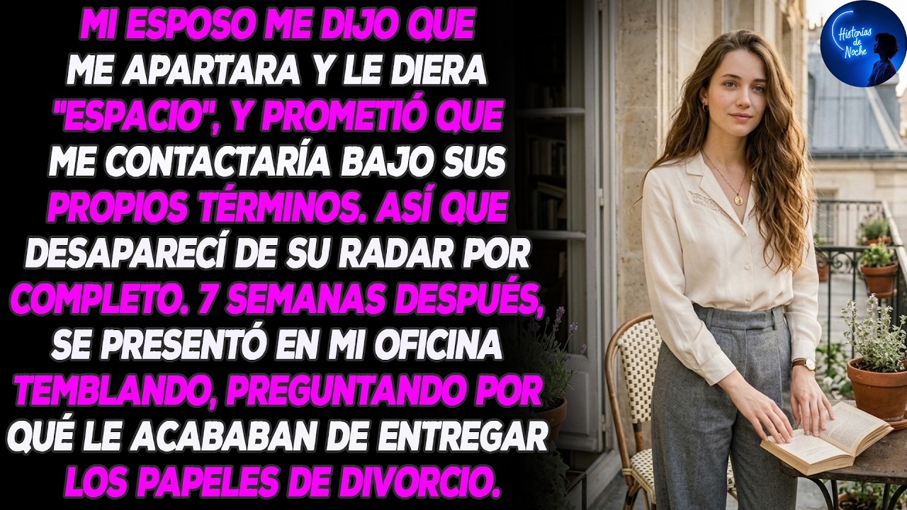 Mi Esposo Me Dijo Que Me Apartara Y Le Diera “Espacio”, Y Prometió Que Él...