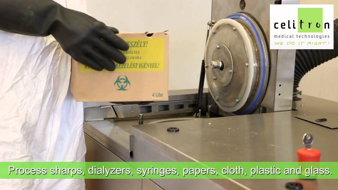 Celitron - Integrated Sterilizer and Shredder ISS 25L