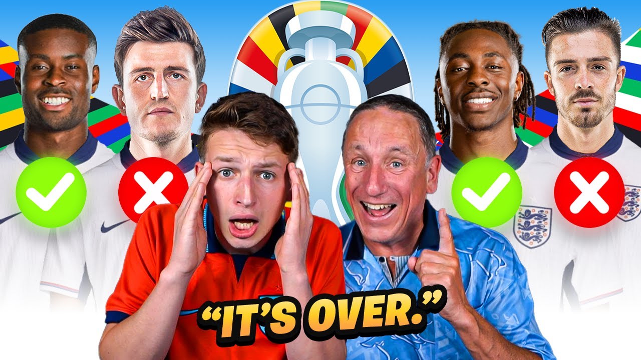 Honest Reaction to England's Euro 2024 Squad