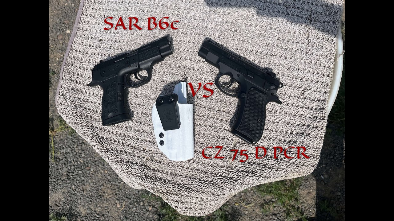 Сравнение пистолетов: SAR B6c против CZ 75 PCR