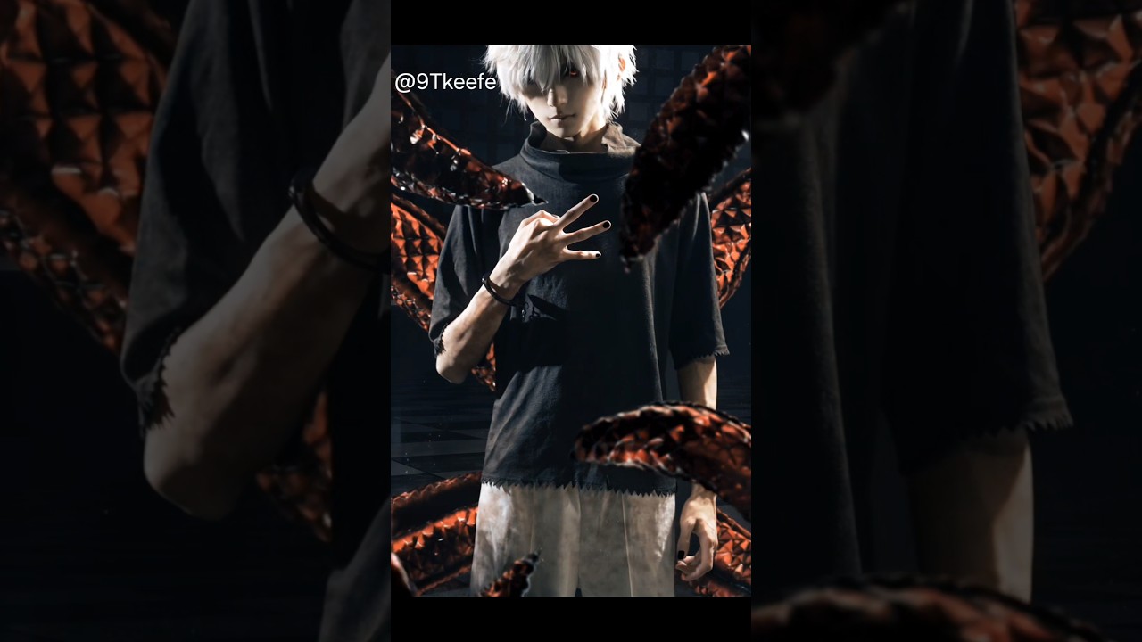 kaneki ken cosplay fan made live action by 9Tkeefe