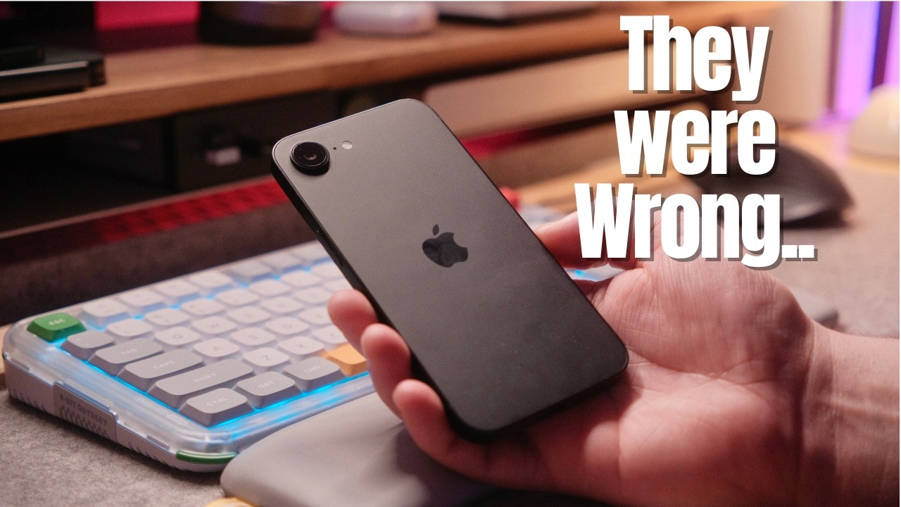 iPhone 16e | Dumb Phones, Life is a Movie, Trying New Things.