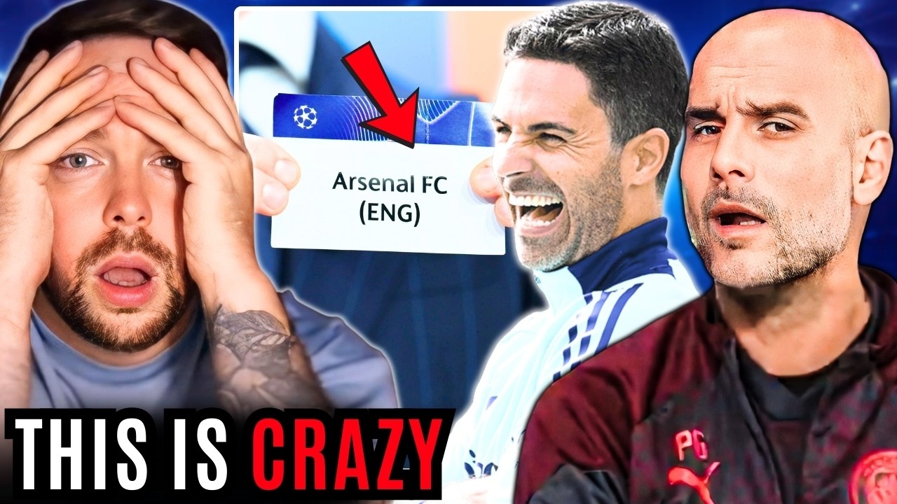 Arsenal Champions League Draw RATTLES Rivals 😳 City & Chelsea Fans FUME