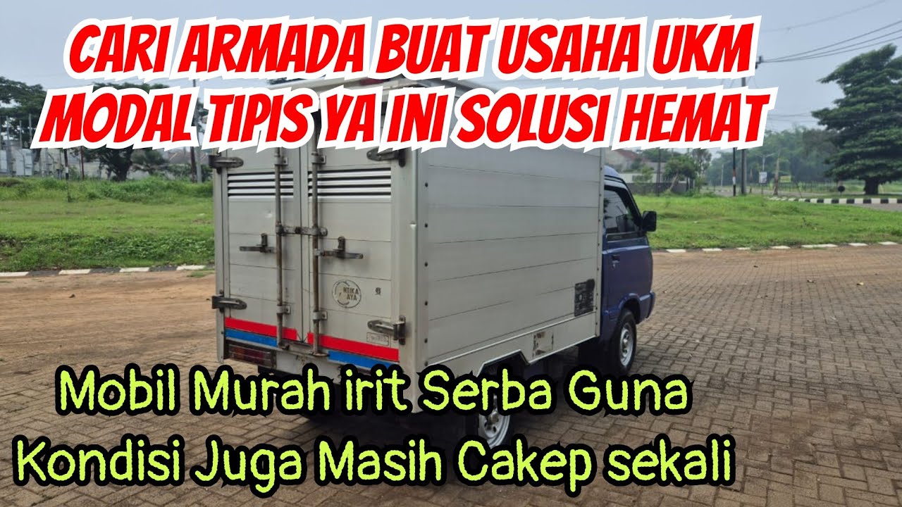 cari Mobil Bekas buat Usaha UKM ya ini Suzuki Carry 1.0 Box Alumunium Kondisi Sehat Siap Kerja #real