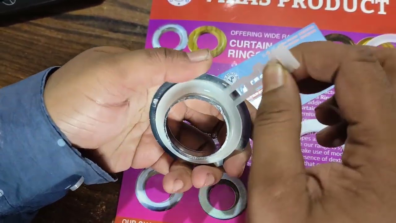 Curtain EYELET ring all type washer , lock with good fitting
