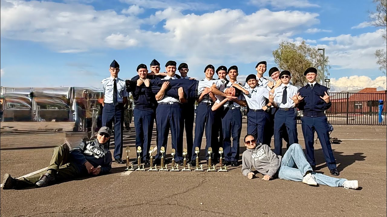 Red Mtn Drill Meet Awards Ceremony (1st Place) 1/24/26 Cmdr by Bonera, Vice Lewis and Dannenmueller 