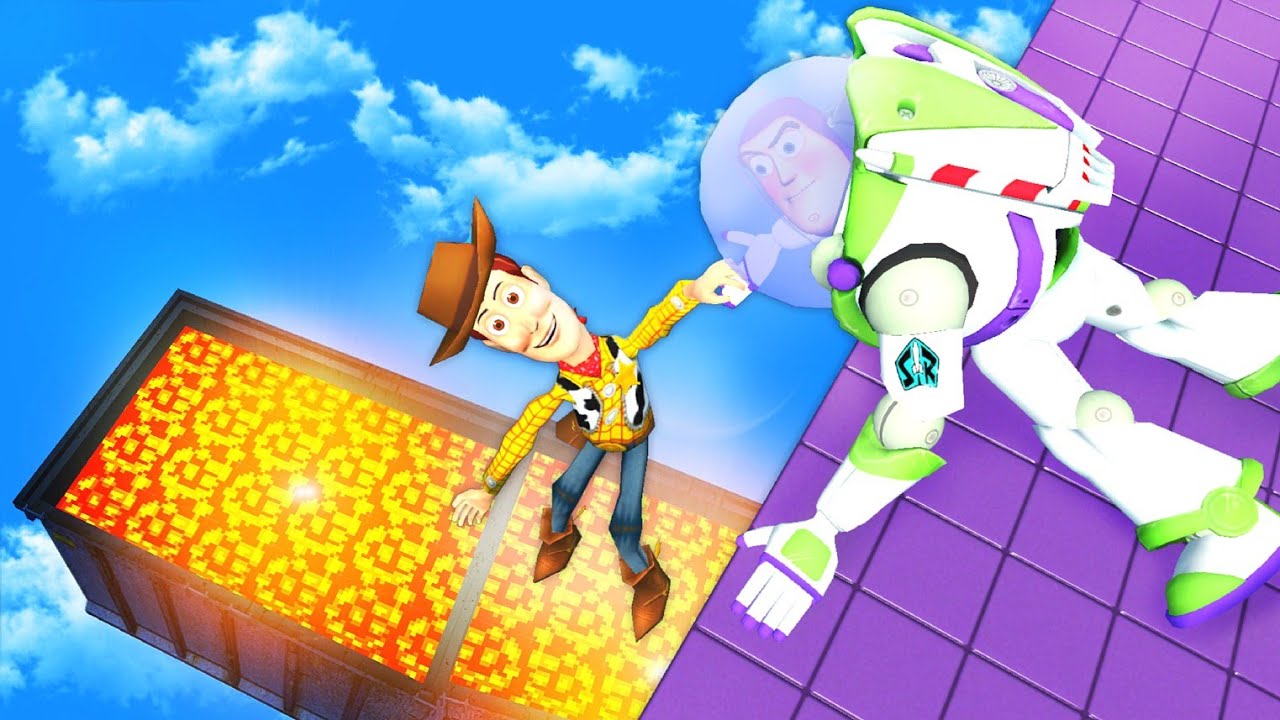 GMOD Ragdolls Test 17 | Toy Story (Woody,Buzz,Jessie)