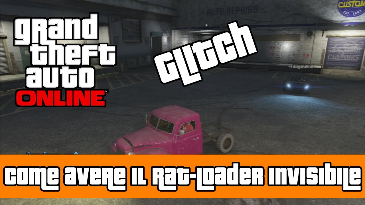 GTA 5 Online: Come avere il Rat-Loader invisibile !!! [JTaz] (GLITCH)