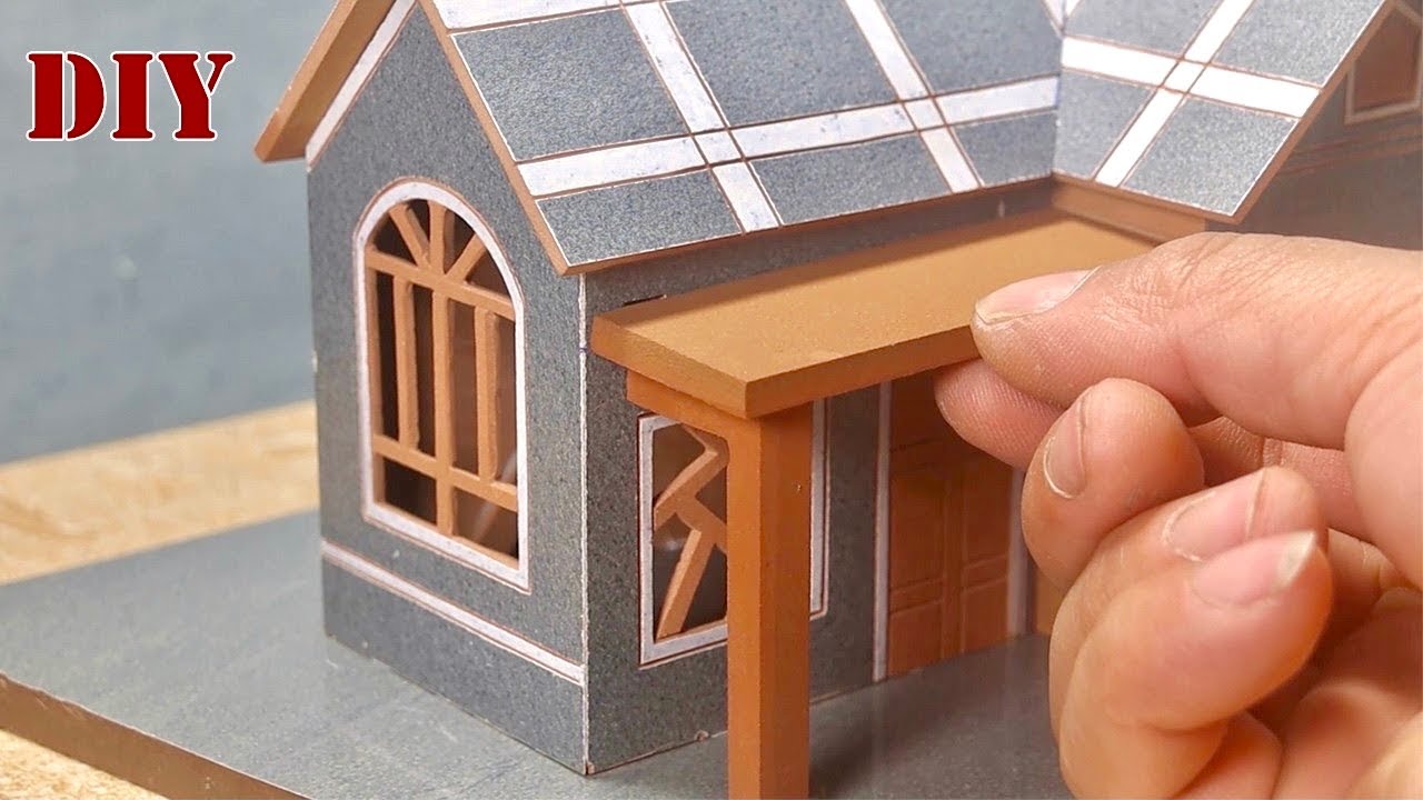 DIY -  Мужчина профессионально строит крошечные дома