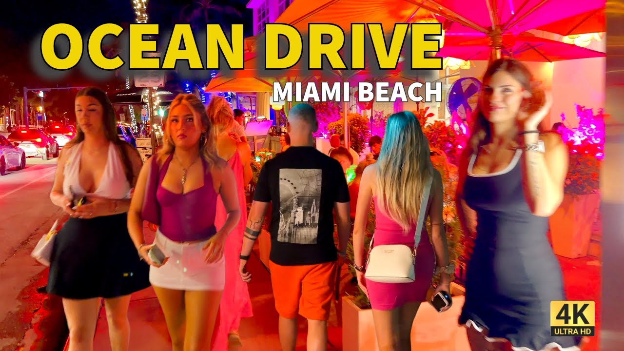 🔥 OCEAN DRIVE MIAMI – Where the Party Never Ends!