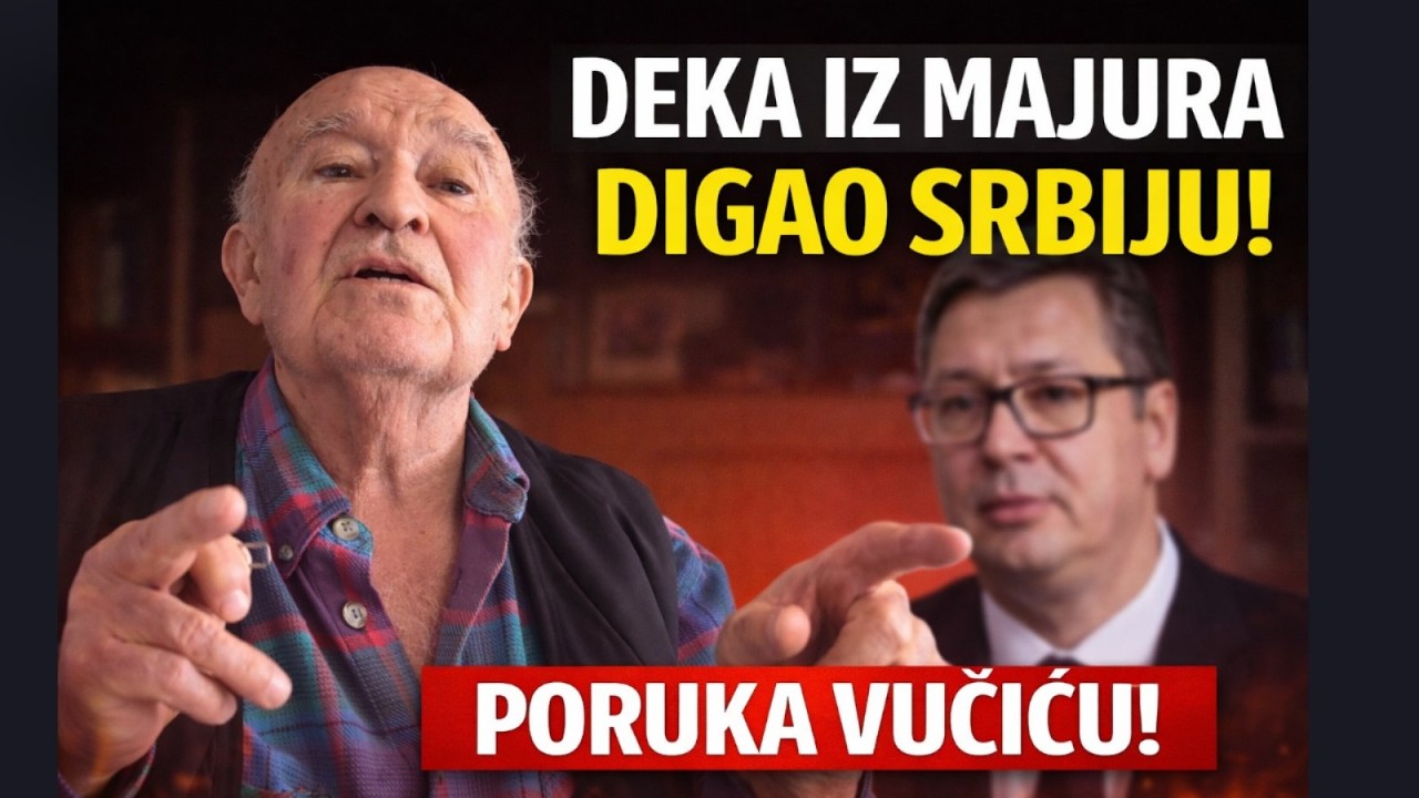 Deka iz Majura: Neka me uhapse zbog ovoga &scaron;to sam rekao, stojim iza svojih reči