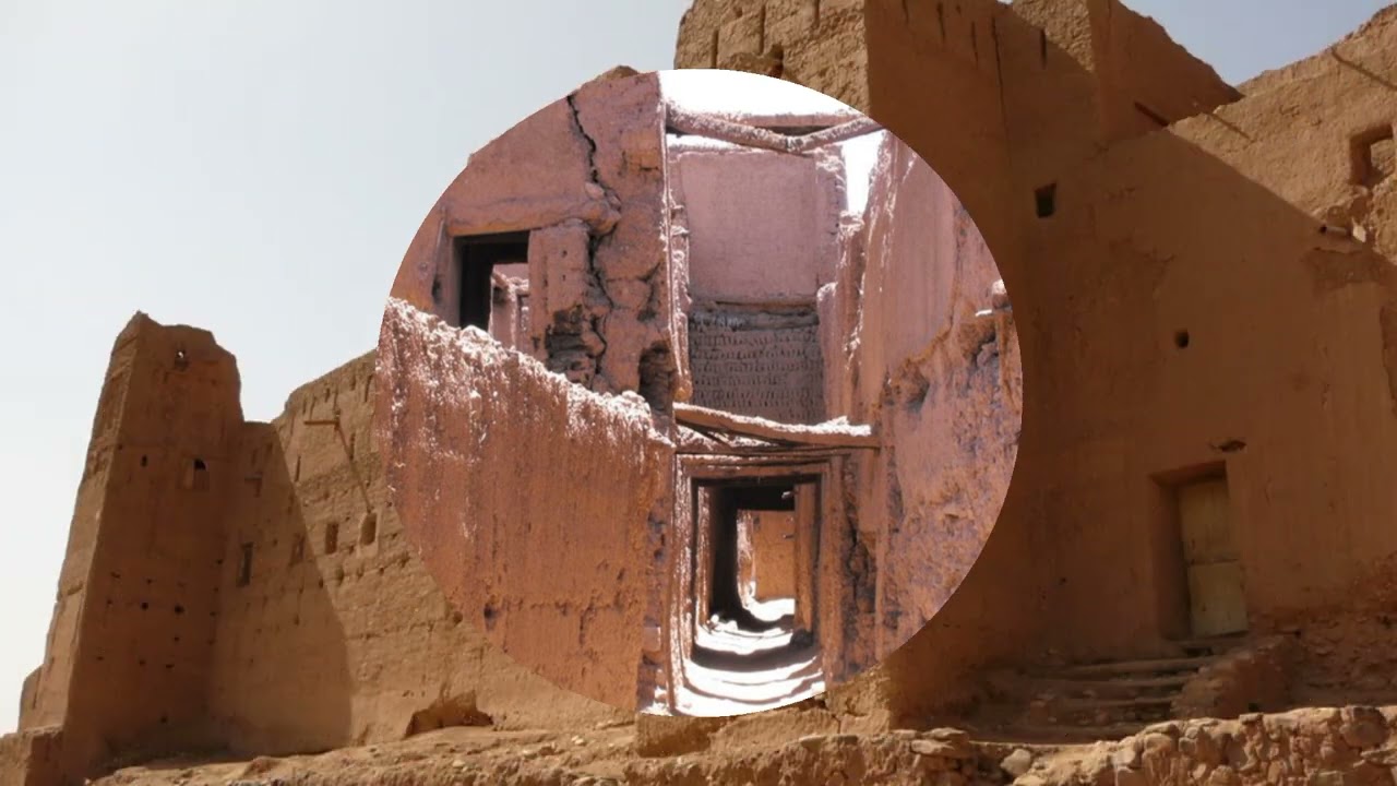 قصبة تينزولين زاكورة بين الماضي والحاضر على إيقاع العوادة او الناي. Zagora le casbah tinzouline