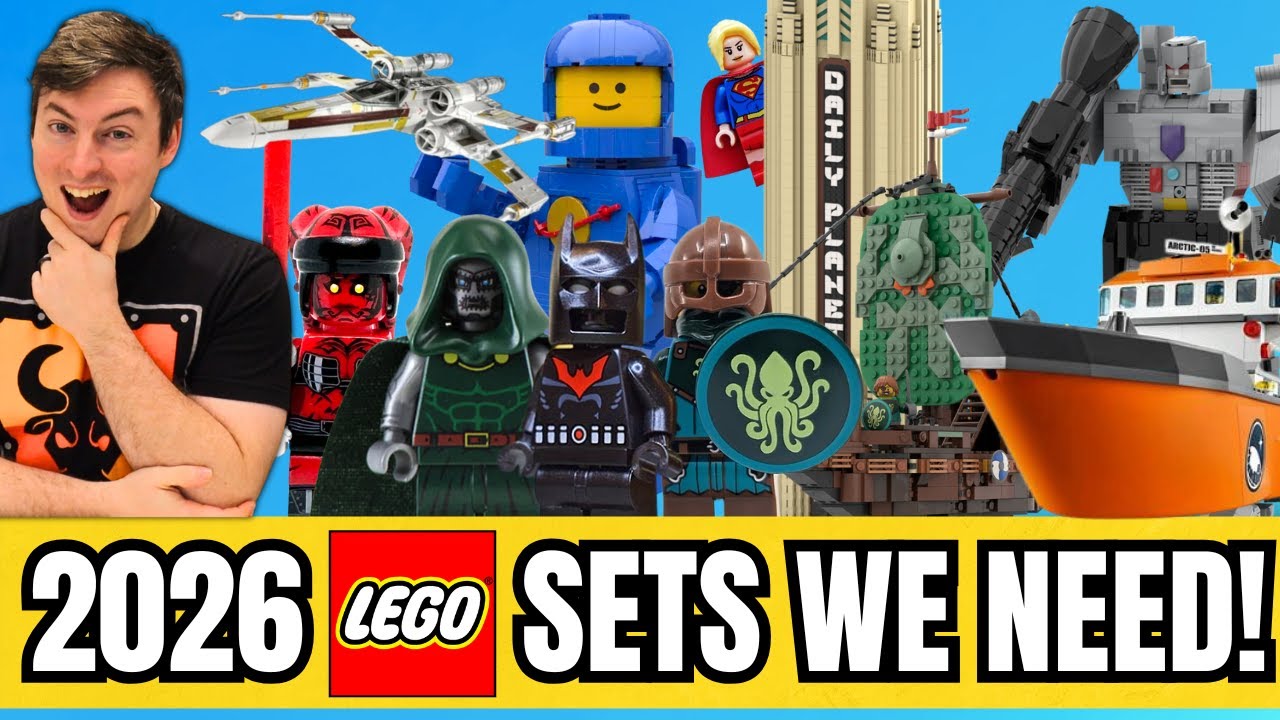 LEGO Sets & Minifigures We NEED in 2026! (Star Wars, Marvel, Transformers, Castle & MORE!)
