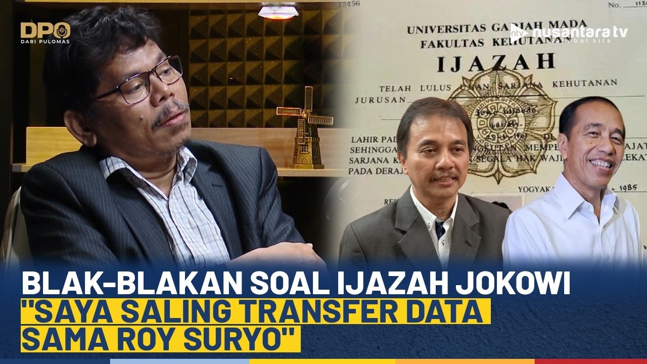 Bonatua Blak-blakan Soal Ijazah Jokowi: Saya Saling Transer Data Sama Roy Suryo | NTV