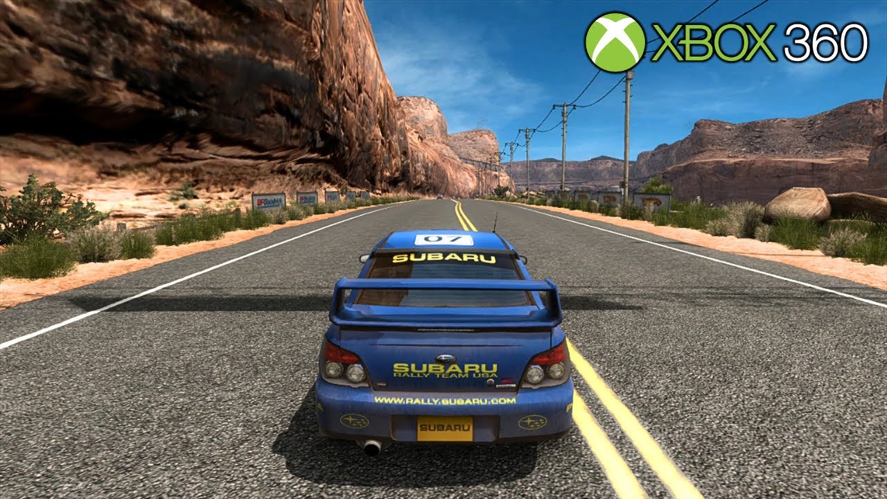 SEGA RALLY ONLINE ARCADE | Xbox 360 Gameplay
