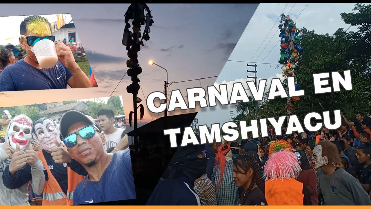Carnaval en Tamshiyacu con los enmascarados