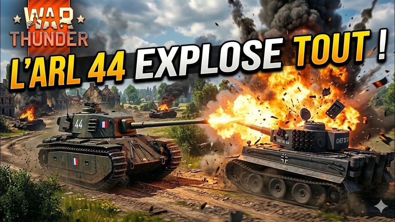 La game prend un tournant grâce a ce char français sous côté! #warthunder 