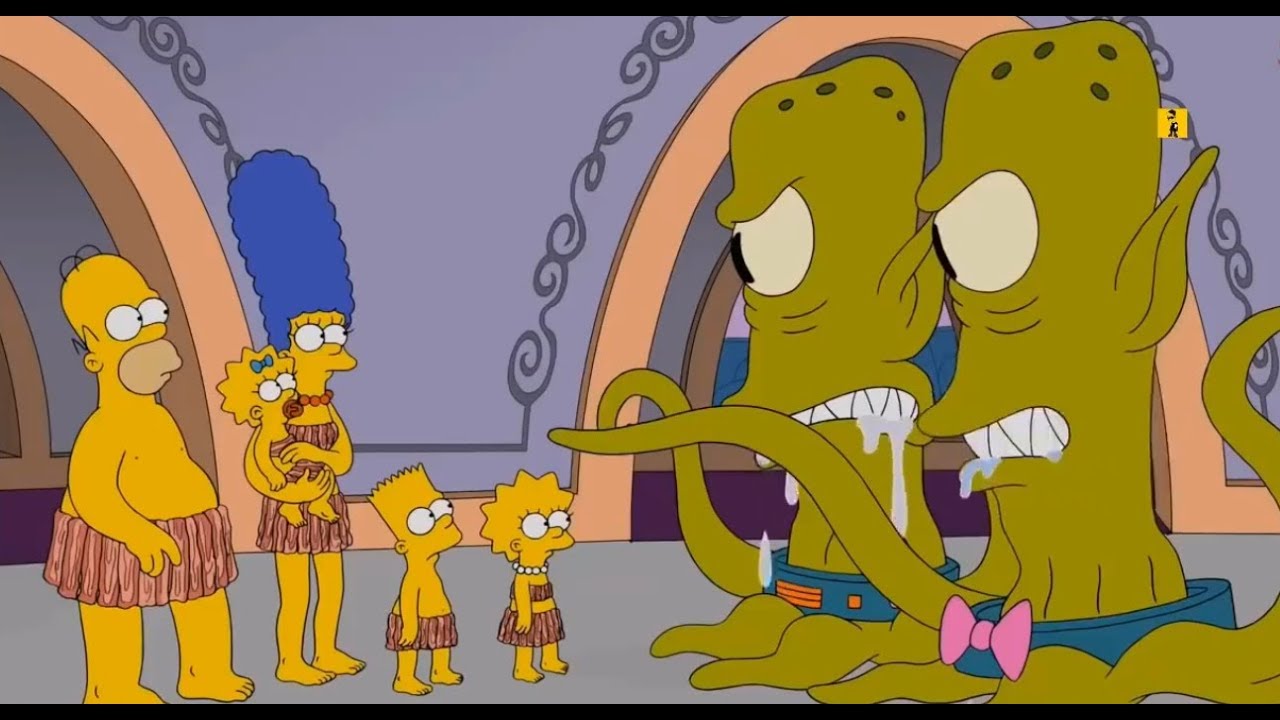 The Simpsons. Kang and Kodos' home planet. Best Funny Moments#1. HD