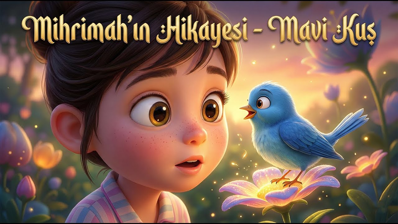 Mihrimah'ın Hikayesi: Mavi Kuş Neden Üzgün? 🤔 | Animasyonlu Çocuk Masalı