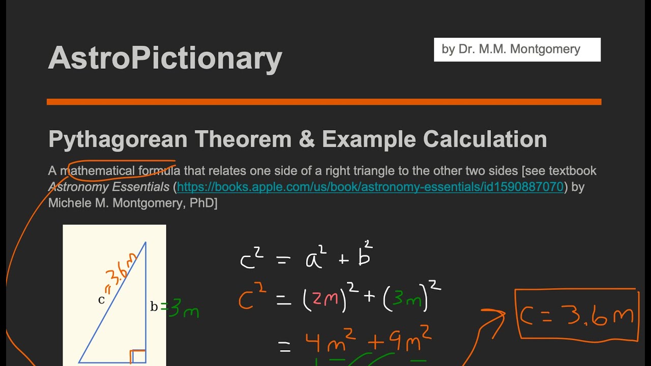 Pythagorean Theorem & Example Calculationn