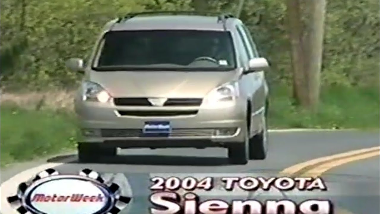2004 Toyota Sienna XLE (XL20/3MZ-FE) - MotorWeek Retro