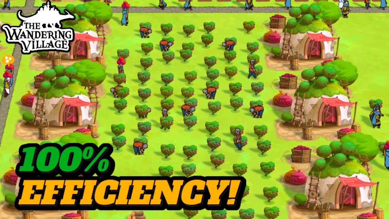 HOW TO ATTAIN 100% BERRY GATHERING EFFICIENCY FAST! (GUIDE) | THE WANDERING VILLAGE