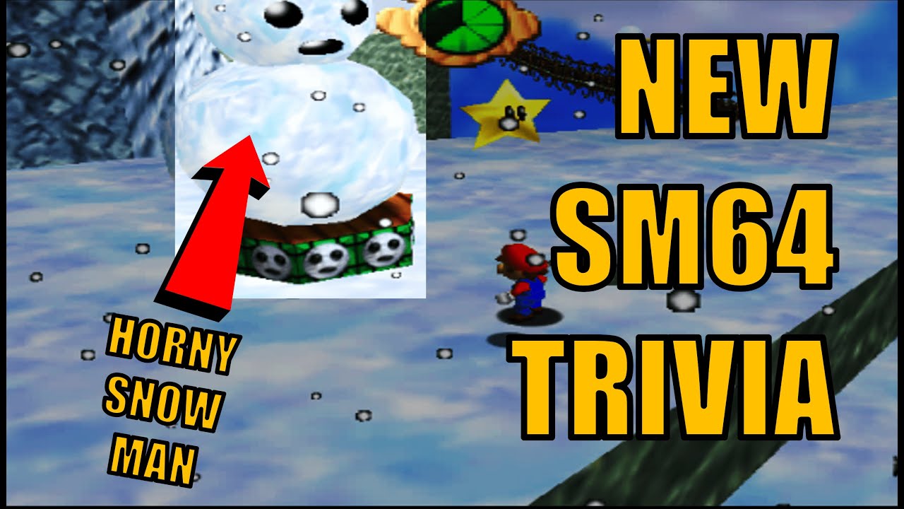 NEW USELESS SM64 TRIVIA - Cool Cool Mountain Fun Facts