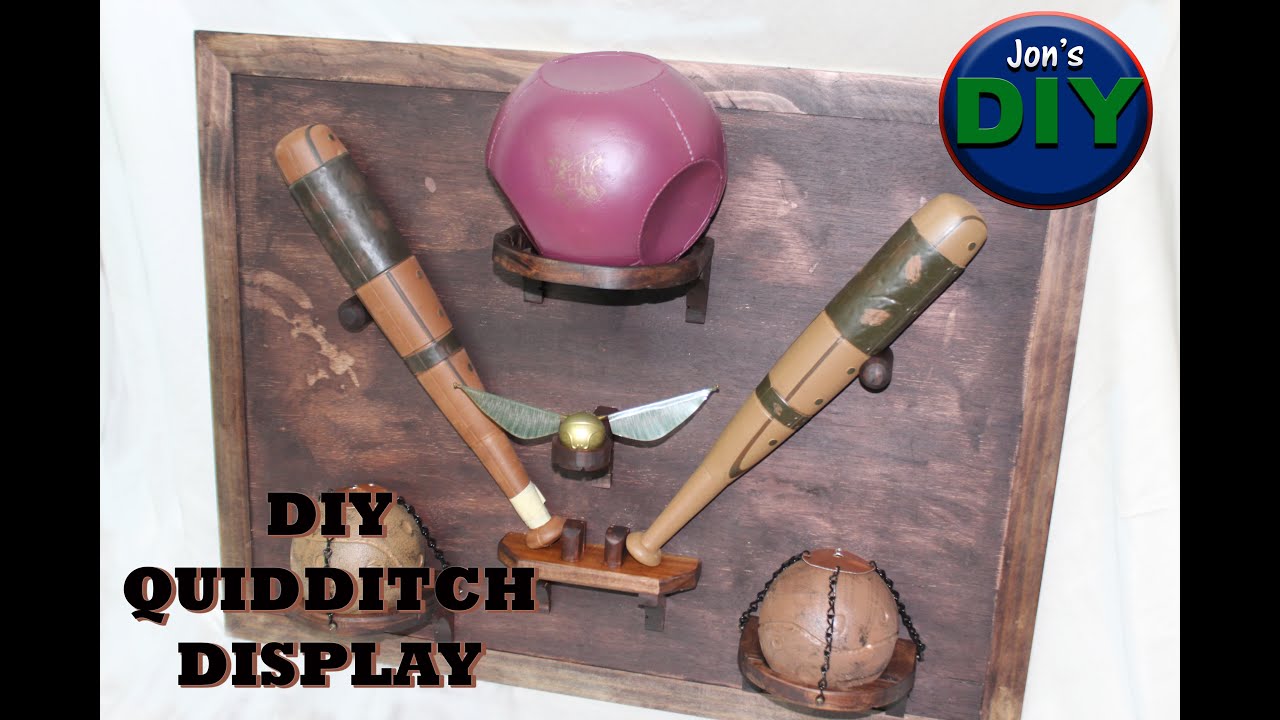 DIY Harry Potter Quidditch Display / Jon's DIY