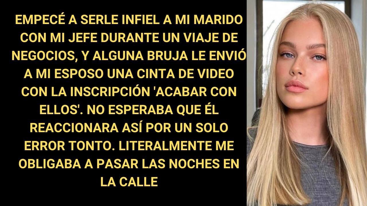 Empecé a serle infiel a mi marido con mi jefe durante un viaje de negocios