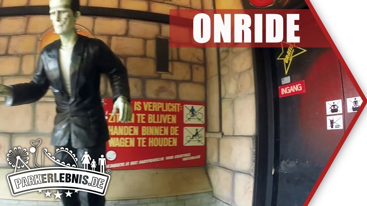 Spookkasteel (Geisterbahn) in Pretpark De Valkenier: Mitfahr-Video (POV OnRide)