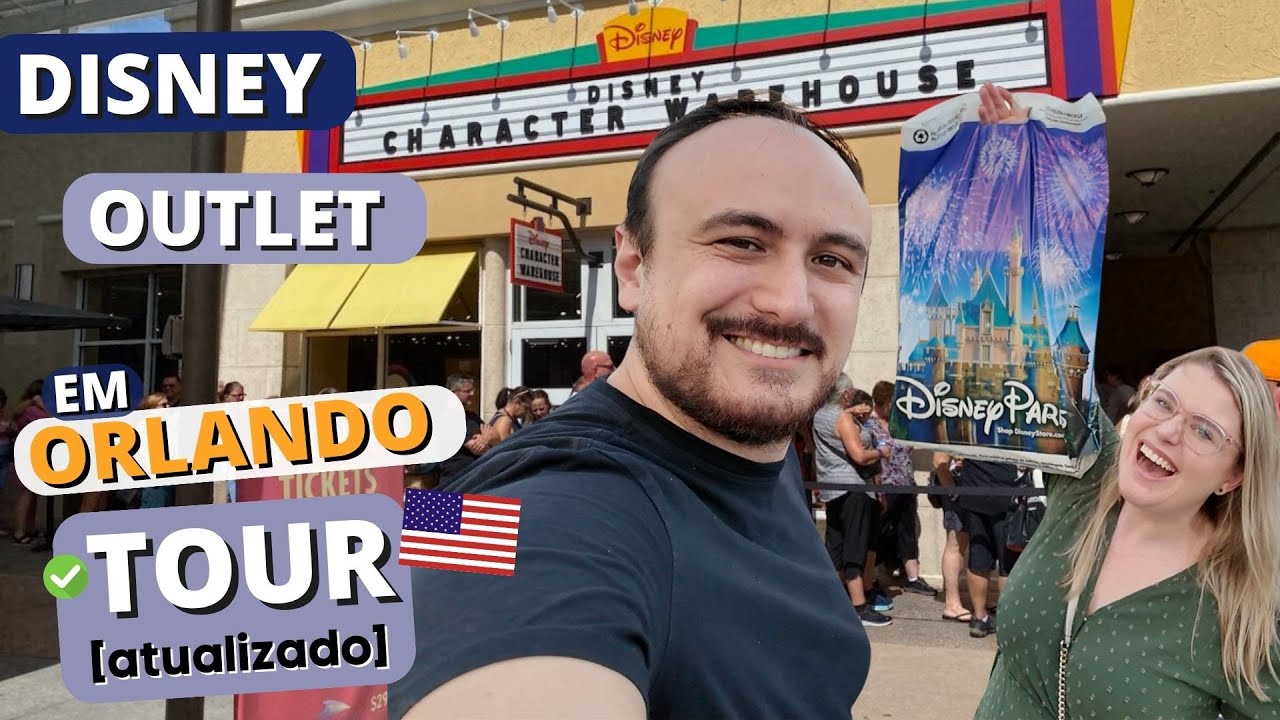 Loja Disney Outlet em Orlando |✅ Tour com Preços Atualizados
