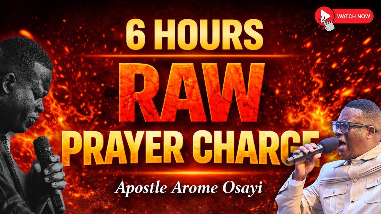 6 HOURS RAW PRAYER CHARGE || OH LORD ENGRACE ME THIS 2026 || APOSTLE AROME OSAYI 