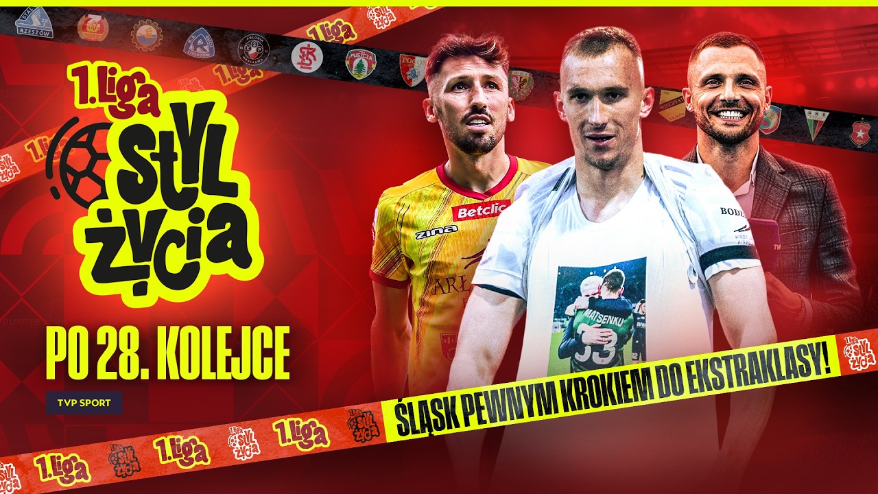 1 LIGA STYL ŻYCIA: ŚLĄSK WYGRYWA I UMACNIA SIĘ W TABELI. WISŁA REMISUJE. TYCHY WRESZCIE ZWYCIĘSKIE!