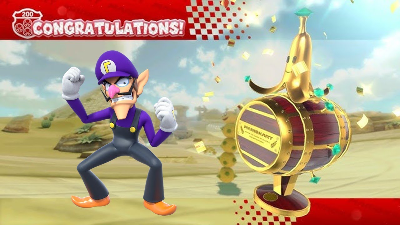 Mario Kart 8 | Copa Plátano 200cc | Waluigi