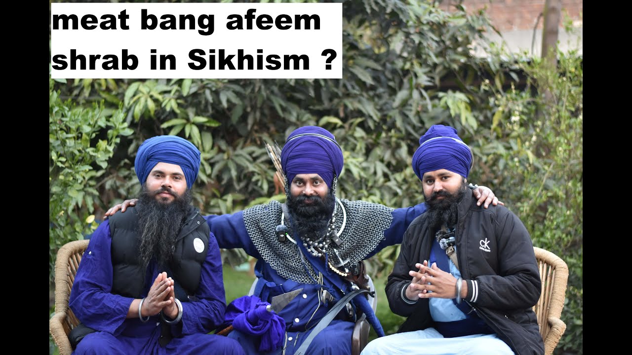 meat alcohol bhang (cannabis ) afeem (opium) allowed in sikhism ???