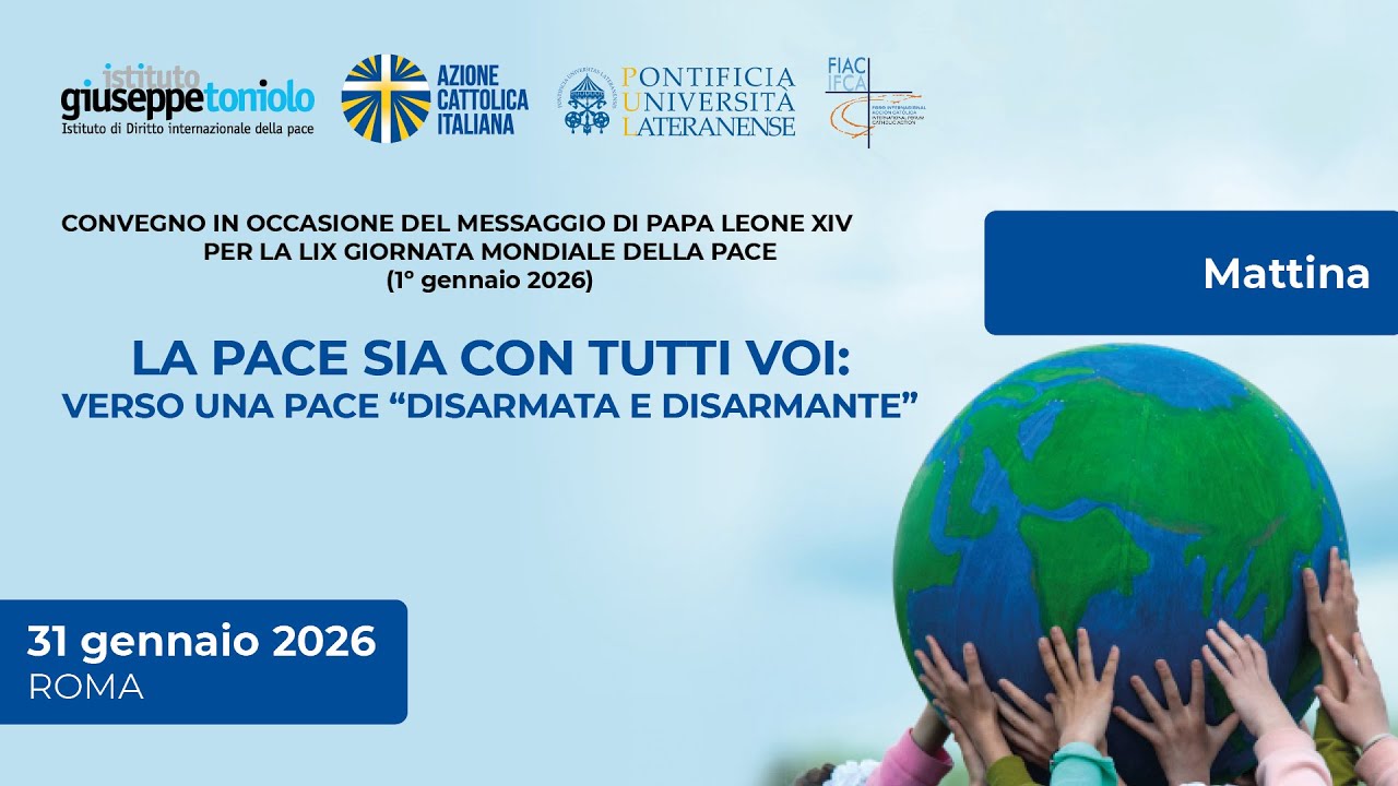 LA PACE SIA CON TUTTI VOI - LA PACE DISARMATA: STILE E ORGANIZZAZIONE