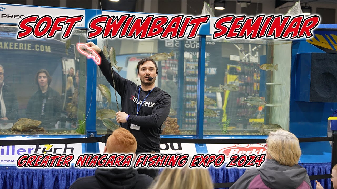 Soft Swimbait Seminar - Greater Niagara Fishing Expo 2024: Defiant, BDB, Bucca Burrito, Savage Gear!