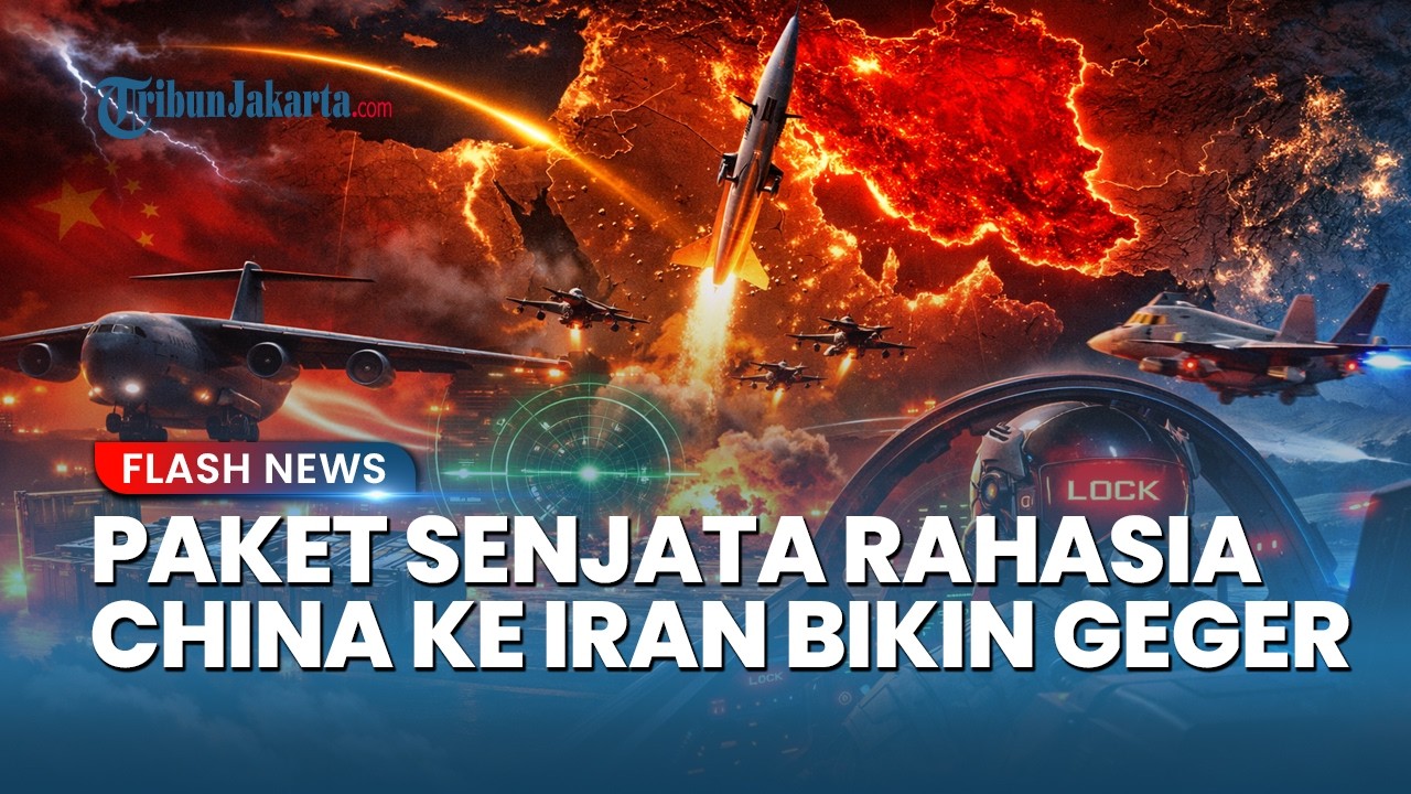 Paket Senjata Rahasia China ke Iran Terbongkar, Alarm Bahaya untuk Pilot AS dan Israel