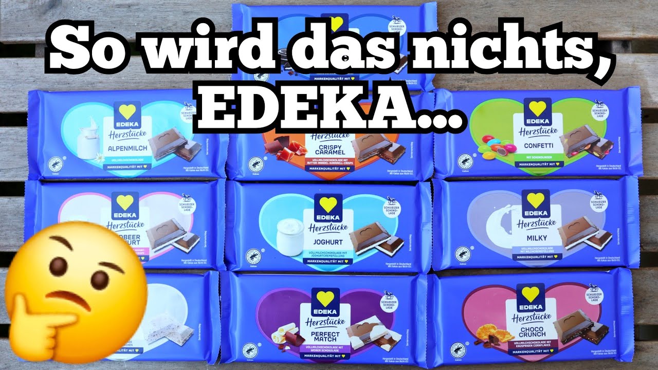 Warum ist Edeka Schokolade so TEUER?! | Milka Konkurrenz im Test